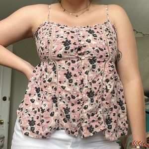 Button Down Flowy Tank Top!